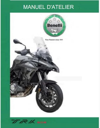 Manuels d'atelier et de réparation Benelli dont les 750 et 900 Sei docautomoto