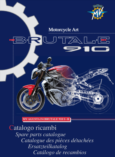 Manuel d'atelier MV Agusta 910 Brutale français { {{ Docautomoto }}