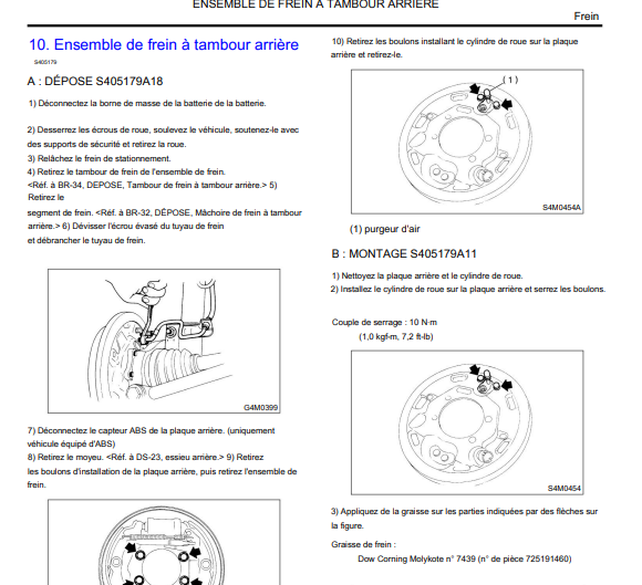 Manuel d'atelier Subaru Forester 1997 2002 en français { {{ Docautomoto }}