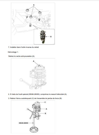 Manuel d'atelier Kia Sorento 2015 2018 français { {{ Docautomoto }}