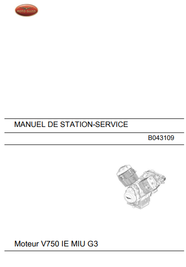 Manuel d'atelier Moto Guzzi V7 2007 2020 { {{ Docautomoto }}
