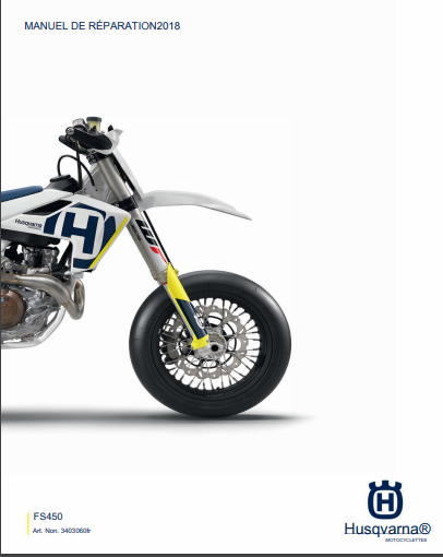 Manuel d'atelier Husqvarna 450 2018 français { {{ Docautomoto }}