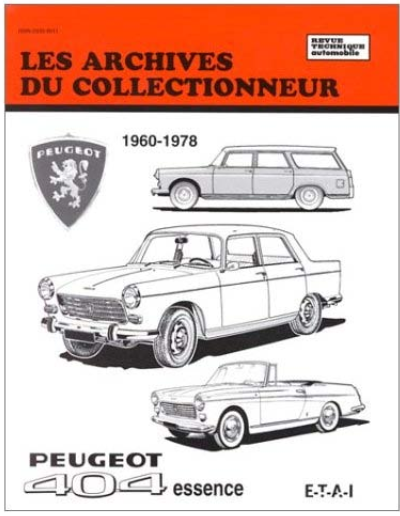 Revue technique Peugeot 404 { {{ Docautomoto }}