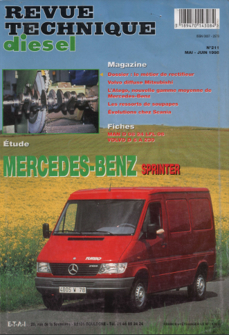 manuel de réparation Mercedes sprinter 1995 2000 { {{ Docautomoto }}