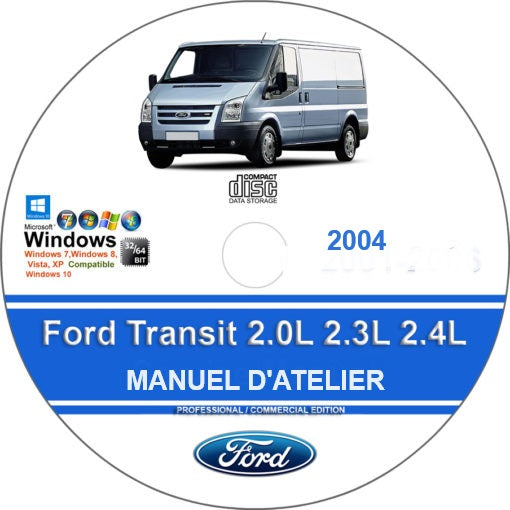 Manuel d'atelier Ford Transit 2004 { {{ Docautomoto }}