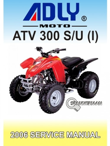 Manuel d'atelier Adly 300 2004 français { {{ Docautomoto }}
