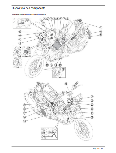 manuel d'atelier Aprilia SR 125 GT 2022 français { {{ Docautomoto }}