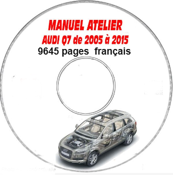 Manuel d'atelier Audi Q7 2005 2015 français { {{ Docautomoto }}