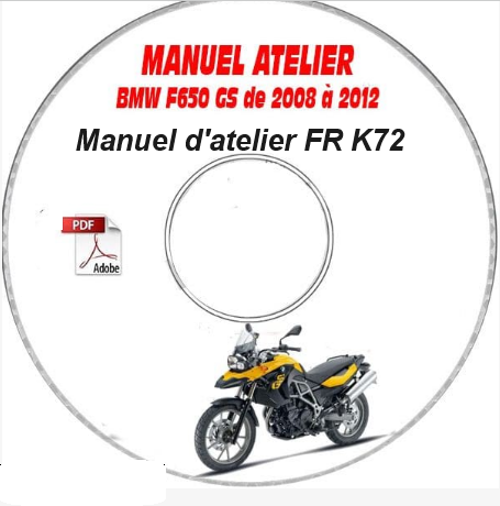 Manuel d'atelier BMW F650 GS K72 2008 français { {{ Docautomoto }}