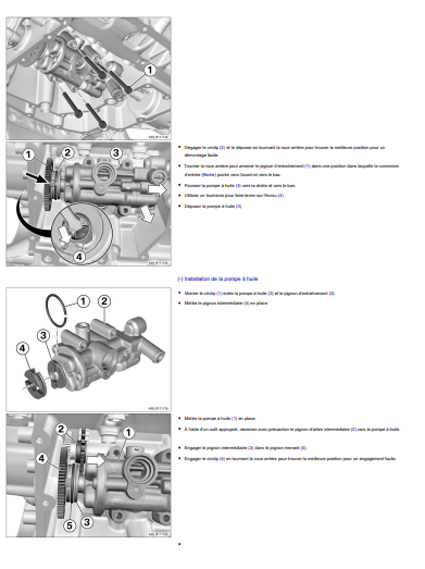 manuel d'atelier BMW K1600 en Français { {{ Docautomoto }}
