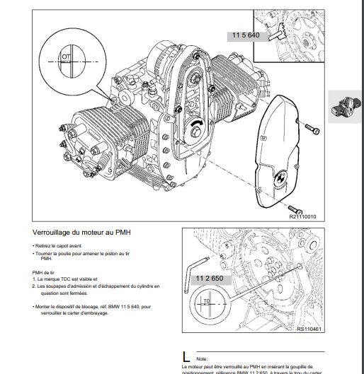 Manuel d'atelier BMW R1150 GS en français { {{ Docautomoto }}