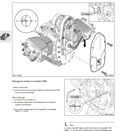 Manuel d'atelier BMW R 850 R1100 RS RT GS R 2000 { {{ Docautomoto }}
