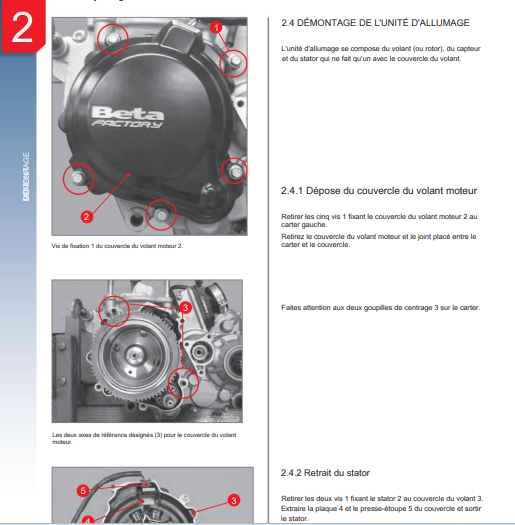 Manuel d'atelier beta XTrainer 300 2024 français Docautomoto