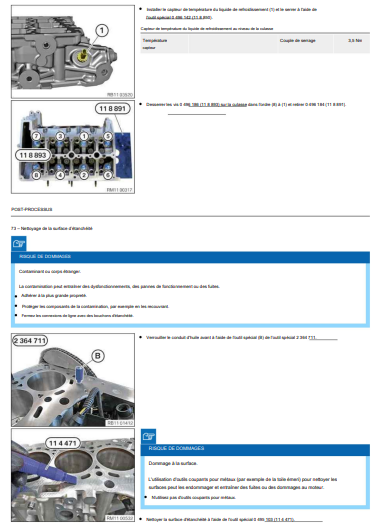 Manuel d'atelier BMW série 2 F45 français { {{ Docautomoto }}
