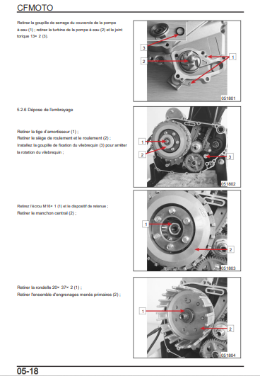 Manuel d'atelier CFmoto 300 NK 2021 français Docautomoto