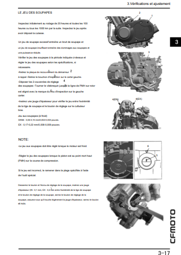 Manuel d'atelier CFmoto 625 2008 français Docautomoto