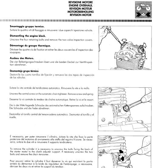 Manuel d'atelier Cagiva 600 W16 T4 français { {{ Docautomoto }}