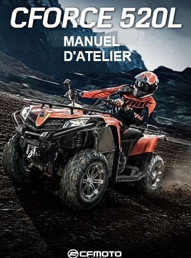 Manuel d'atelier CFMoto CF 520 2019 français { {{ Docautomoto }}