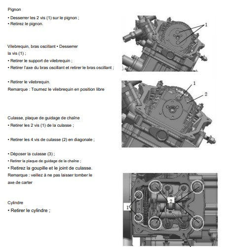 Manuel d'atelier CFMoto CF 520 2019 français { {{ Docautomoto }}