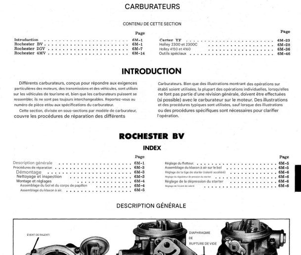 Manuel d'atelier Chevrolet Camaro Corvette Chevelle 1967 français { {{ Docautomoto }}