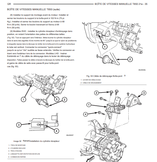 Manuel d'atelier Chrysler Voyager 2000 français { {{ Docautomoto }}