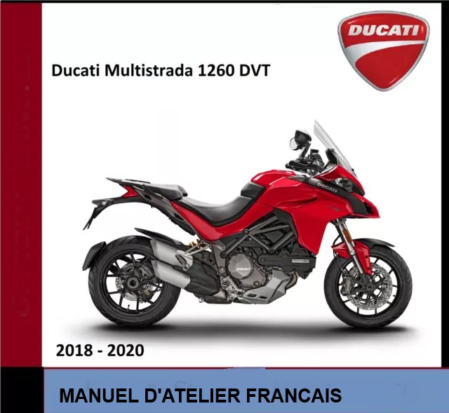 Manuel d'atelier Ducati Multistrada 1260 DVT { {{ Docautomoto }}