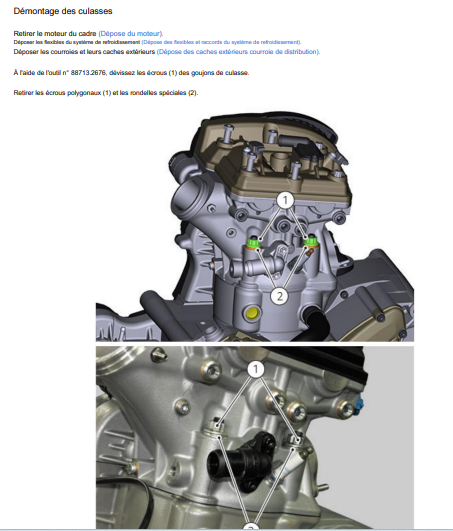 Manuel d'atelier Ducati Multistrada 1260 DVT { {{ Docautomoto }}