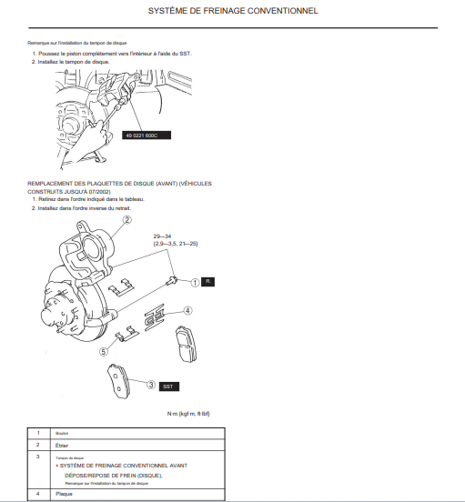 Manuel d'atelier Ford Ranger 98 2003 en français { {{ Docautomoto }}