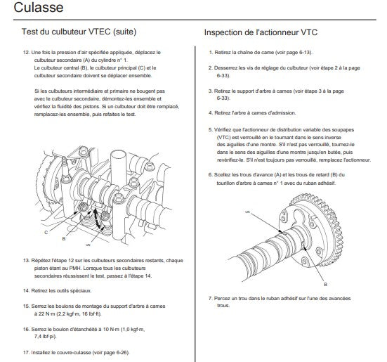 Manuel d'atelier Honda Accord 2009 français { {{ Docautomoto }}