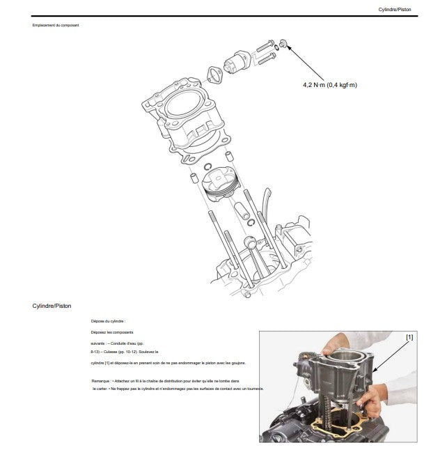 Manuel d'atelier Honda CM300 Rebel 2021 français