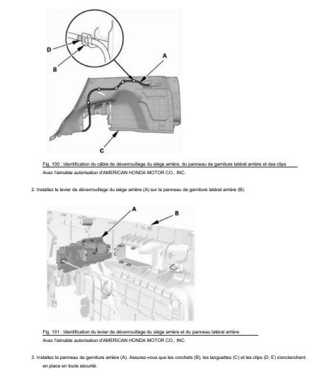 Manuel d'atelier Honda CRV 2012 2016 français { {{ Docautomoto }}