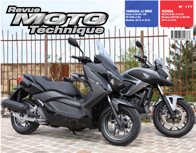 Manuel d'atelier Honda NC 750 2014 { {{ Docautomoto }}