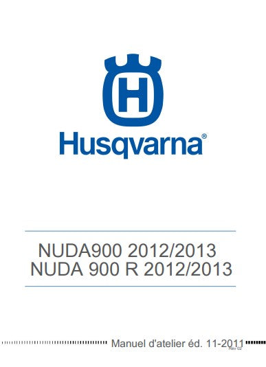 Manuel d'atelier Husqvarna Nuda 900 2012 français { {{ Docautomoto }}