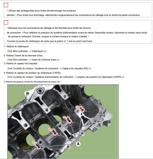Manuel d'atelier Hyundai Tucson 2020 2023 français { {{ Docautomoto }}