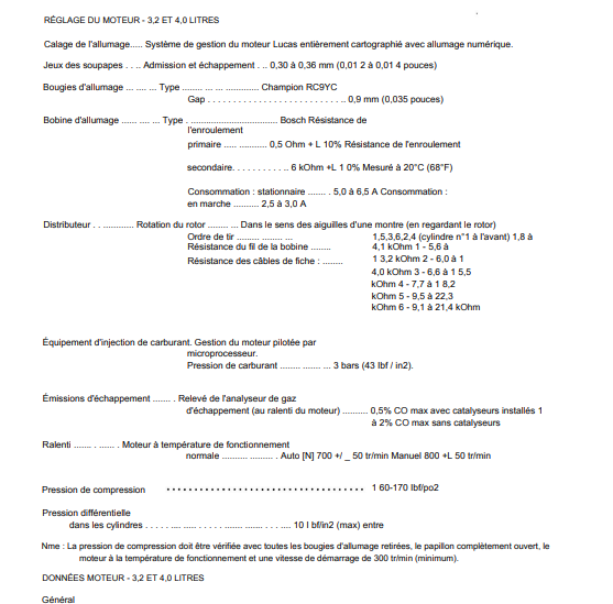 Manuels d'atelier et de réparation Jaguar Xj 40 en français { {{ Docautomoto }}