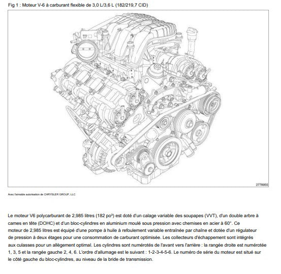 Manuel d'atelier Jeep Grand Cherokee 2016 { {{ Docautomoto }}