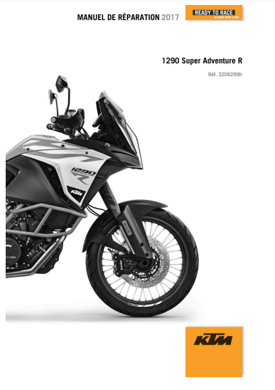 manuel d'atelier KTM 1290 Super Adventure 2017 français { {{ Docautomoto }}