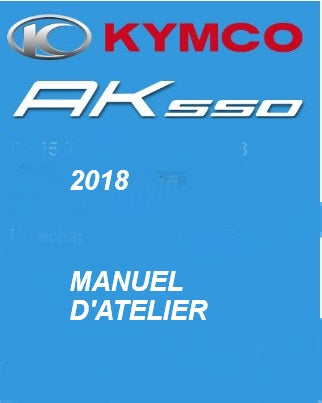 Manuel d'atelier Kymco AK 550 français { {{ Docautomoto }}