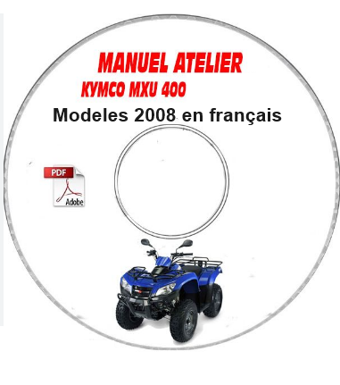 Manuel d'atelier Kymco MXU 400 2008 français { {{ Docautomoto }}