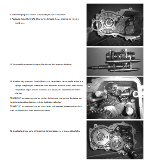 manuel d'atelier Linhai Archon 400 français { {{ Docautomoto }}