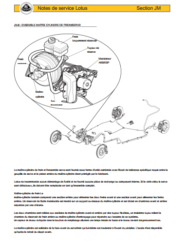 Manuels d'atelier Lotus eleven Exige elise en Français { {{ Docautomoto }}