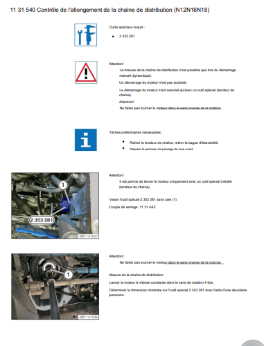 Manuel d'atelier BMW Mini Cooper R60 pdf { {{ Docautomoto }}
