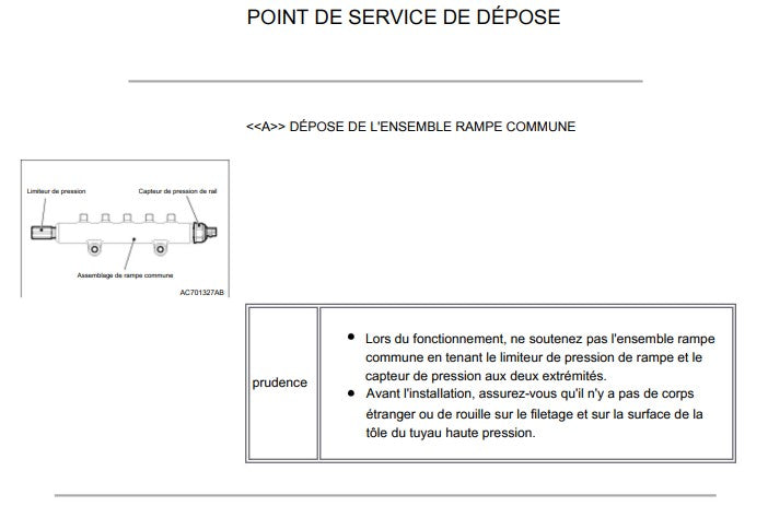 Manuel d'atelier Mitsubishi L200 2019 2023 français { {{ Docautomoto }}