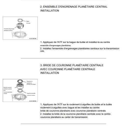 Manuel d'atelier Mitsubishi L200 2019 2023 français { {{ Docautomoto }}