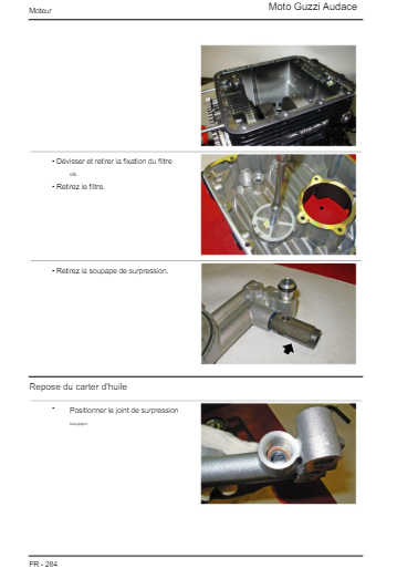 Manuel d'atelier Moto Guzzi Audace français { {{ Docautomoto }}