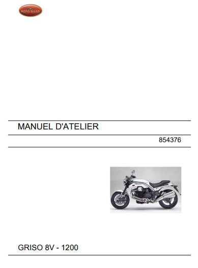 manuel d'atelier Moto Guzzi Griso 1200 8V { {{ Docautomoto }}