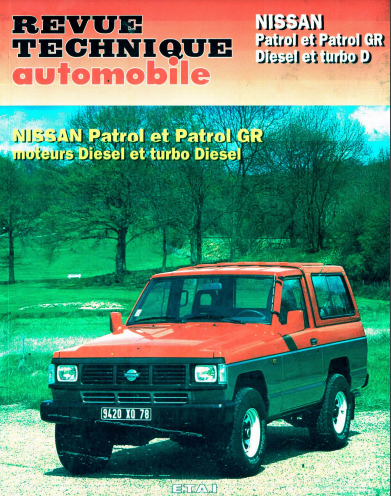 Manuel de réparation Nissan Patrol Y60 { {{ Docautomoto }}