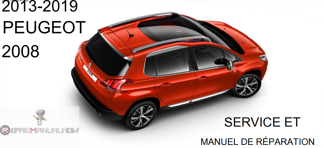 manuel d'atelier Peugeot 2008 pdf 2013 2019 { {{ Docautomoto }}