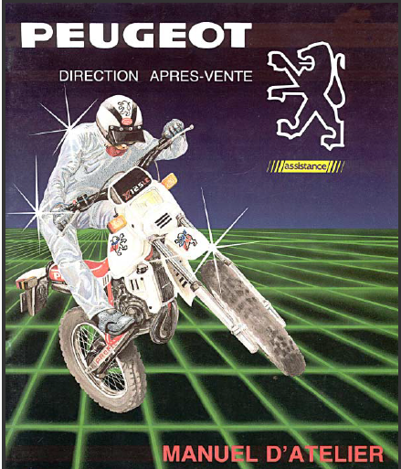 Manuel d'atelier Peugeot XP 125 LC { {{ Docautomoto }}