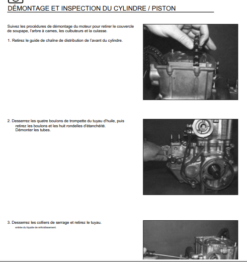 Manuel d'atelier Polaris Sportsman 400 500 2002 français { {{ Docautomoto }}